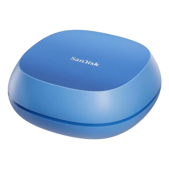SanDisk SDSSDT40C-4T00-E25 lecteur à circuits intégrés externe 4 To USB Type-C 3.2 Gen 2 (3.1 Gen 2) Bleu