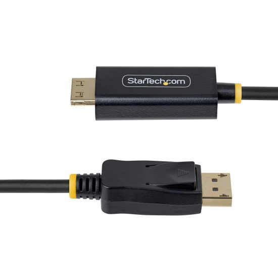 StarTech.com Câble Adaptateur DisplayPort vers HDMI de 1m avec Connecteurs à Verrouillage, 4K 60Hz, HDR, Convertisseur Vidéo DP vers HDMI Unidirectionnel, DP Desktop vers Moniteur HDMI