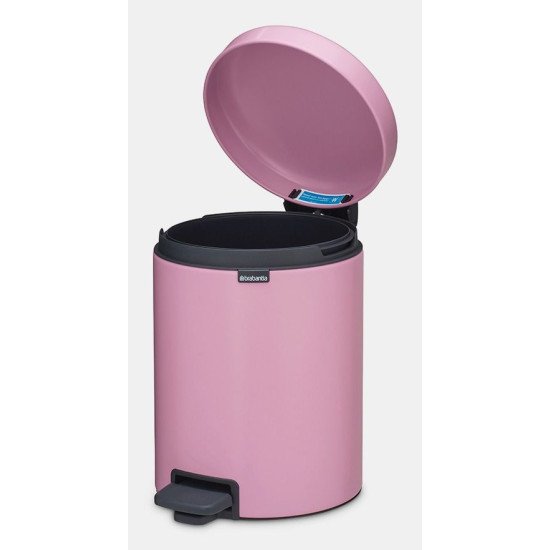 Brabantia NewIcon 5 L Rond Acier Rose