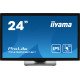 iiyama ProLite écran PC 60,5 cm (23.8") 1920 x 1080 pixels Full HD LED Écran tactile Noir