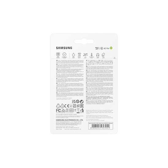 Samsung MB-MY512SB/WW mémoire flash 512 Go MicroSDXC UHS-I Samsung MB-MY512SB/WW mémoire flash 512 Go MicroSDXC UHS-I