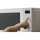 Panasonic NN-GD34QWEPG micro-onde Gris, Blanc Micro-ondes grill Comptoir 23 L 1000 W