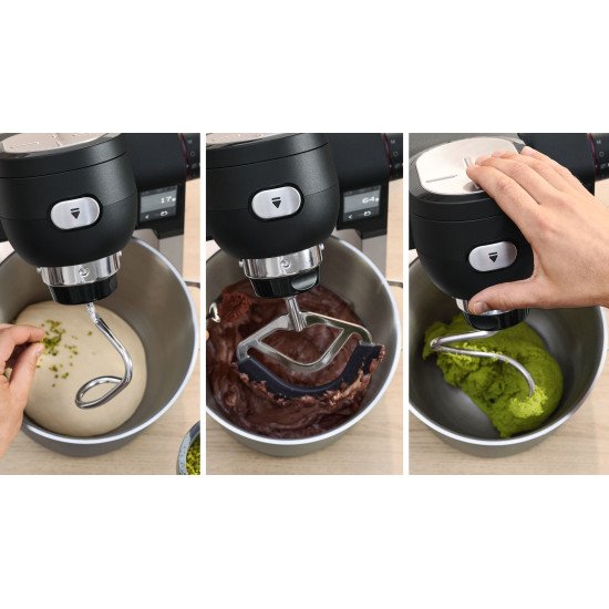 Bosch Serie 6 MUMS6ZS17 robot de cuisine 1600 W 5,5 L Noir, Acier inoxydable