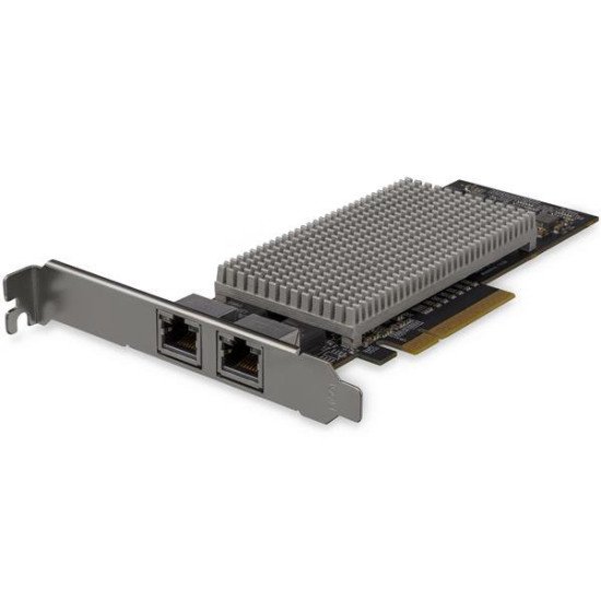 StarTech.com Carte réseau PCIe 10Gb à deux ports avec 10GBASE-T et NBASE-T