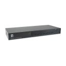 LevelOne KVM-3216 commutateur écran, clavier et souris Grille de montage Noir
