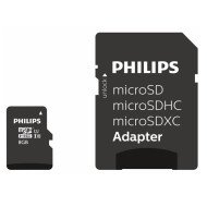 Philips FM08MP45B/00 mémoire flash 8 Go MicroSDHC UHS-I Classe 10 Philips FM08MP45B/00 mémoire flash 8 Go MicroSDHC UHS-I Classe 10