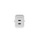 mophie Speedport 70 Universel Blanc Secteur Charge rapide Intérieure
