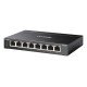 TP-Link Omada ES208GP commutateur réseau Géré L2 Gigabit Ethernet (10/100/1000) Connexion Ethernet POE DIN rail Noir