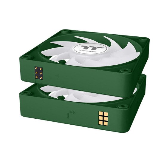 Thermaltake CT120 EX ARGB Boitier PC Refroidisseur d'air 12 cm Vert Thermaltake CT120 EX ARGB Boitier PC Refroidisseur d'air 12 cm Vert