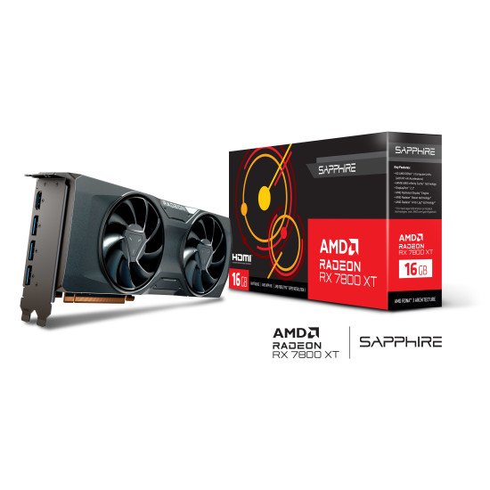 Sapphire Radeon RX 7800 XT AMD 16 Go GDDR6