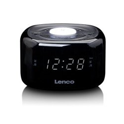 Lenco CR-12BK Horloge Numérique Noir