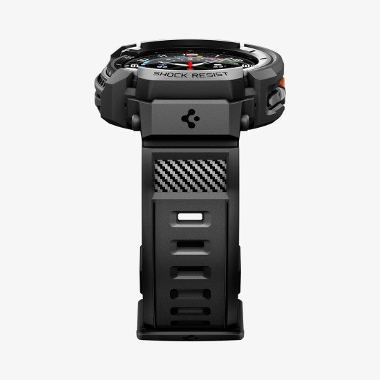 Spigen Rugged Armor Pro Boîtier + bracelet Noir Polyuréthane thermoplastique (TPU)