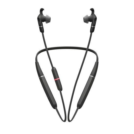 Jabra Evolve 65e MS & Link 370 casque et micro Binaural Minerve Noir