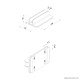 Neomounts NSLS300SILVER Support d'ordinateur portable 11-17" - universel Neomounts NSLS300SILVER Support d'ordinateur portable 11-17" - universel