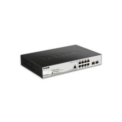 D-Link DGS-1210-10P/ME/E commutateur réseau Géré L2/L3 Gigabit Ethernet (10/100/1000) Connexion Ethernet POE Noir, Gris D-Link DGS-1210-10P/ME/E commutateur réseau Géré L2/L3 Gigabit Ethernet (10/100/1000) Connexion Ethernet POE Noir, Gris