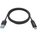 Vision TC 1MUSBCA/BL câble USB 1 m 3.2 Gen 1 (3.1 Gen 1) USB A USB C Noir Vision TC 1MUSBCA/BL câble USB 1 m 3.2 Gen 1 (3.1 Gen 1) USB A USB C Noir