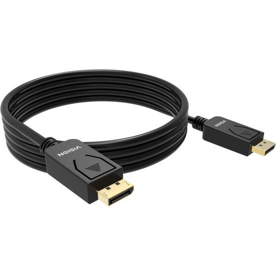 Vision TC 2MDP/BL câble DisplayPort 2 m Noir