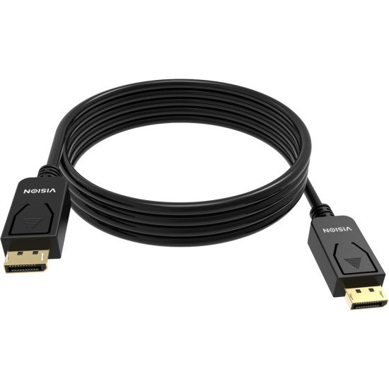 Vision TC 2MDP/BL câble DisplayPort 2 m Noir