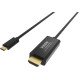 Vision TC-2MUSBCHDMI-BL 2 m USB Type-C HDMI Type A (Standard) Noir