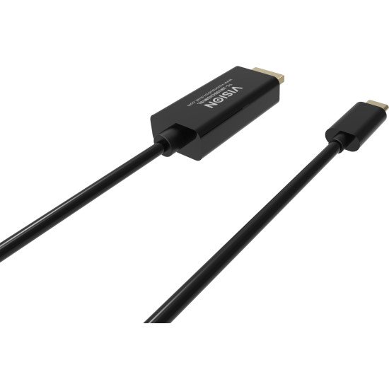 Vision TC-2MUSBCHDMI-BL 2 m USB Type-C HDMI Type A (Standard) Noir