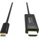 Vision TC-2MUSBCHDMI-BL 2 m USB Type-C HDMI Type A (Standard) Noir