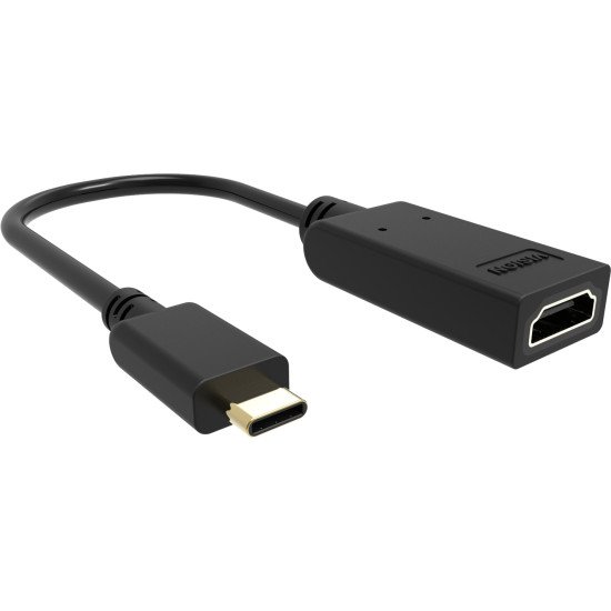 Vision TC-USBCHDMI/BL câble vidéo et adaptateur USB Type-C HDMI Type A (Standard) Noir