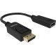 Vision TC-DPHDMI/BL câble vidéo et adaptateur HDMI Type A (Standard) DisplayPort Noir