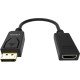 Vision TC-DPHDMI/BL câble vidéo et adaptateur HDMI Type A (Standard) DisplayPort Noir