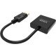 Vision TC-DPVGA/BL câble vidéo et adaptateur DisplayPort VGA (D-Sub) Noir