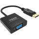 Vision TC-DPVGA/BL câble vidéo et adaptateur DisplayPort VGA (D-Sub) Noir