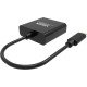 Vision TC-USBCVGA/BL câble vidéo et adaptateur USB Type-C VGA (D-Sub) Noir