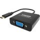 Vision TC-USBCVGA/BL câble vidéo et adaptateur USB Type-C VGA (D-Sub) Noir