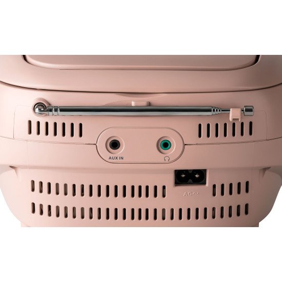 Reflexion RCR2260DAB Radio portable Blanc, Rose