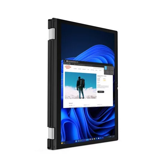 Lenovo ThinkPad L13 2-in-1 Gen 5 (Intel) Intel Core Ultra 5 125U Hybride (2-en-1) 33,8 cm (13.3") Écran tactile WUXGA 16 Go LPDDR5-SDRAM 512 Go SSD Wi-Fi 6E (802.11ax) Windows 11 Pro Noir Lenovo ThinkPad L13 2-in-1 Gen 5 (Intel) Intel Core Ultra 5 125U Hybride (2-en-1) 33,8 cm (13.3") Écran tactile WUXGA 16 Go LPDDR5-SDRAM 512 Go SSD Wi-Fi 6E (802.11ax) Windows 11 Pro Noir