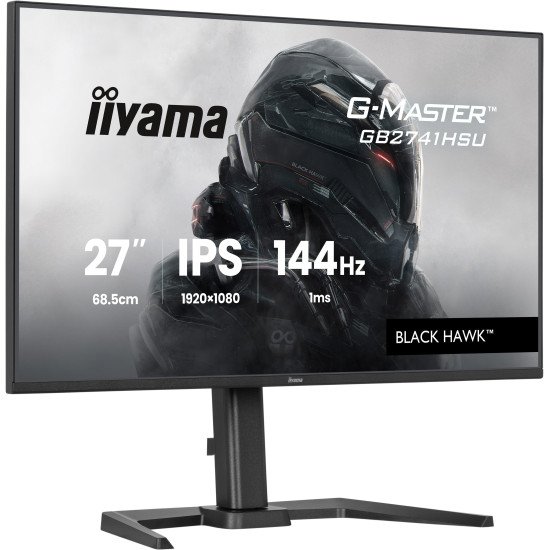 iiyama G-MASTER GB2741HSU-B1 écran PC 68,6 cm (27") 1920 x 1080 pixels Full HD Noir iiyama G-MASTER GB2741HSU-B1 écran PC 68,6 cm (27") 1920 x 1080 pixels Full HD Noir