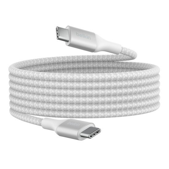 Belkin CAB015bt2MWH câble USB 2 m USB 2.0 USB C Blanc