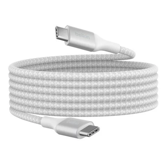 Belkin CAB015bt2MWH câble USB 2 m USB 2.0 USB C Blanc Belkin CAB015bt2MWH câble USB 2 m USB 2.0 USB C Blanc