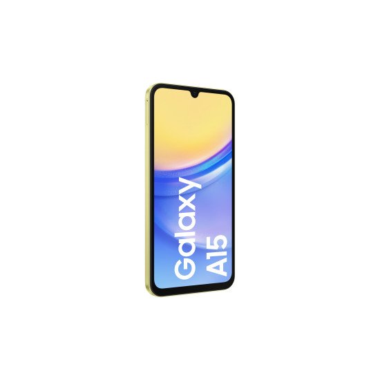 Samsung Galaxy SM-A155F 16,5 cm (6.5") Double SIM hybride Android 14 4G USB Type-C 4 Go 128 Go 5000 mAh Jaune