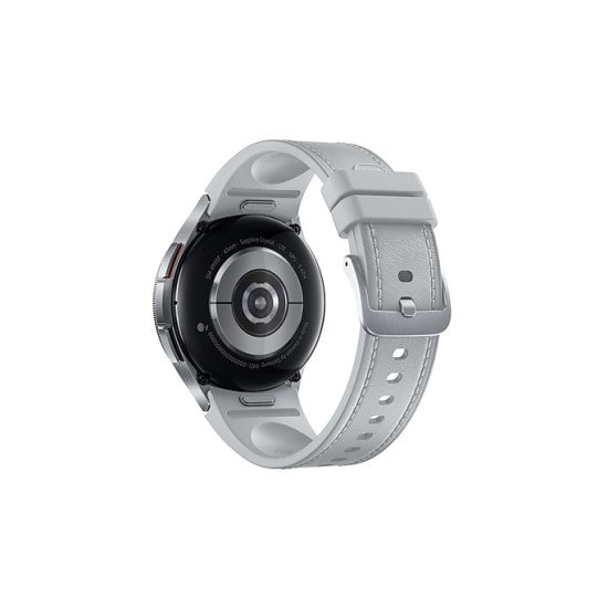 Samsung Galaxy Watch6 Classic SM-R955FZSADBT smartwatche et montre de sport 3,3 cm (1.3") AMOLED 43 mm Numérique 432 x 432 pixels Écran tactile 4G Argent Wifi GPS (satellite)