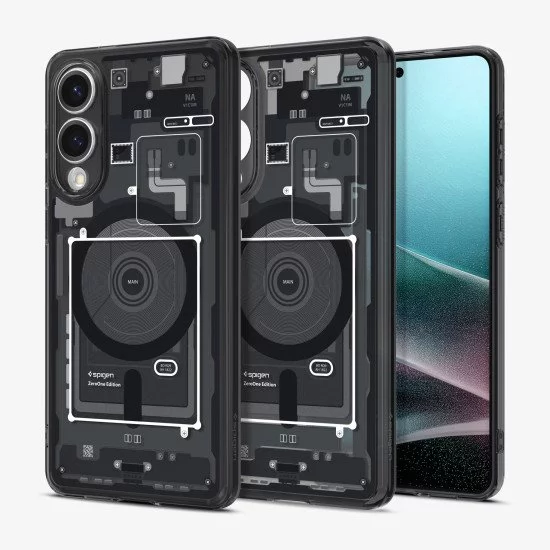 Spigen Ultra Hybrid Zero One (MagFit) coque de protection pour téléphones portables 17 cm (6.7") Housse Noir Spigen Ultra Hybrid Zero One (MagFit) coque de protection pour téléphones portables 17 cm (6.7") Housse Noir