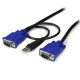 StarTech.com Câble pour Switch KVM VGA avec USB 2 en 1 - 3m