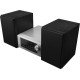 Panasonic SC-PM704EG-S ensemble audio pour la maison Système micro audio domestique 80 W Noir, Argent