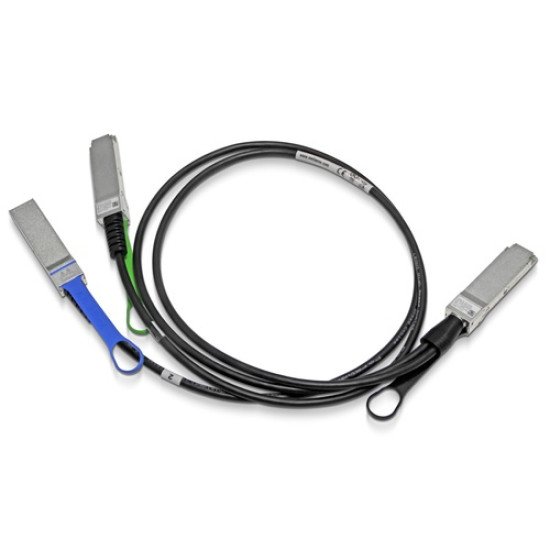 Mellanox Technologies MCP7H50-H01AR30 câble de fibre optique 1,5 m QSFP56 2x QSFP56 LSZH Noir