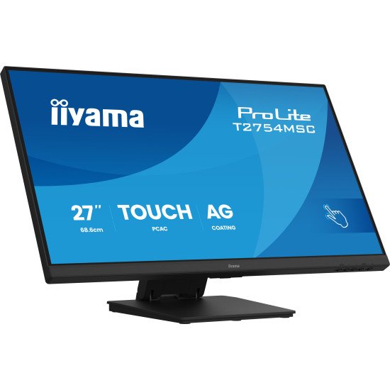 iiyama ProLite T2754MSC-B2AG écran PC 68,6 cm (27") 1920 x 1080 pixels Full HD Écran tactile