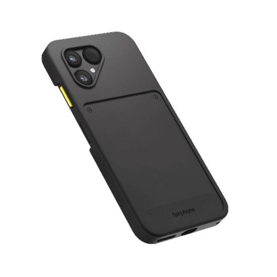 Fairphone protective Case v1 coque de protection pour téléphones portables 16 cm (6.3") Housse Noir