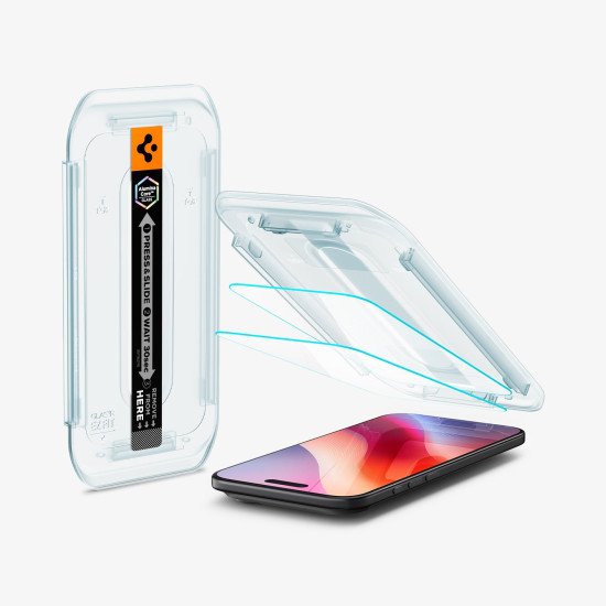 Spigen Glas.tR EZ Fit Protection d'écran transparent Apple 2 pièce(s)