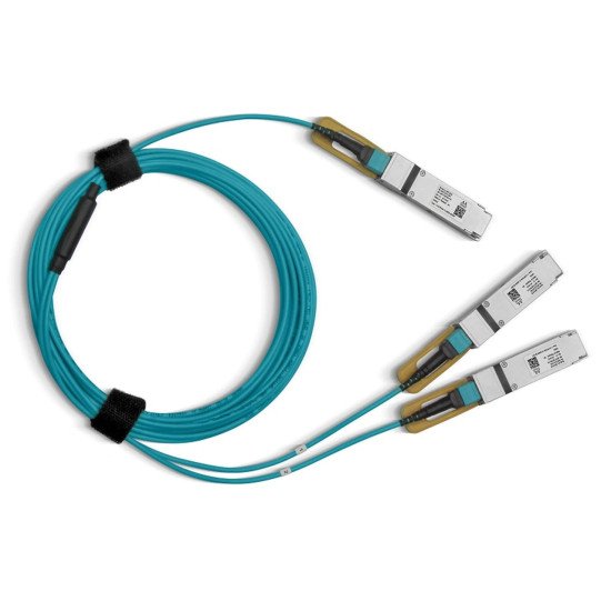 Mellanox Technologies MFA7A20-C010 câble de fibre optique 10 m QSFP28 2x QSFP28 Bleu Mellanox Technologies MFA7A20-C010 câble de fibre optique 10 m QSFP28 2x QSFP28 Bleu