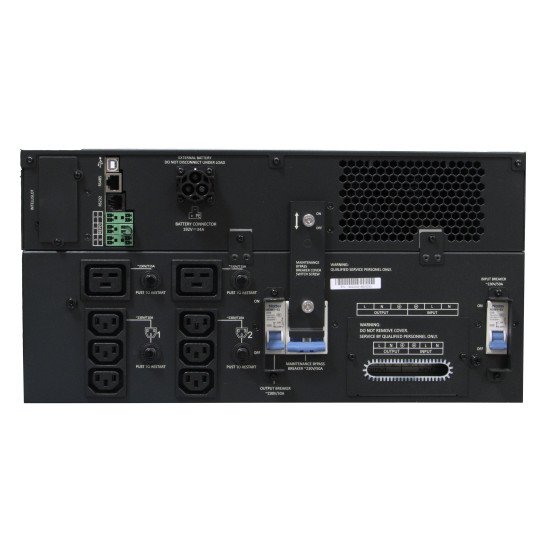 Vertiv Liebert GXT5-5000IRT5UXLE alimentation d'énergie non interruptible Double-conversion (en ligne) 5000 VA 5000 W 8 sortie(s) CA