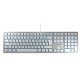 CHERRY KC 6000 SLIM FOR MAC clavier USB QWERTY Anglais britannique Argent