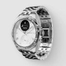 Withings ScanWatch Nova OLED 39 mm Hybride Gris, Titane GPS (satellite)